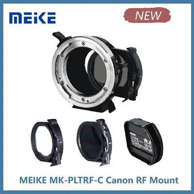 Meike MK-PLTRF-C Drop-in MF Adapter For Arri PL-Mount To Canon RF EOS-R EOS-RP • $226