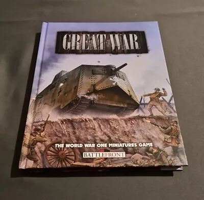 Great War WW1 War Game Rulebook (Battlefront Miniatures 2019) • £17.99