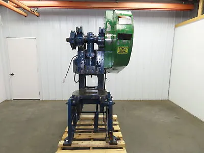 Alva Allen BT25 Mechanical OBI Punch Press 25 Ton 2-1/2  Stroke 8  Throat 3Ph • $5999.99