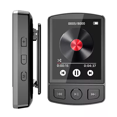 Support 128GB Bluetooth MP3 Player HiFi Lossless Sound Clip Music Recorder FM • $17.47