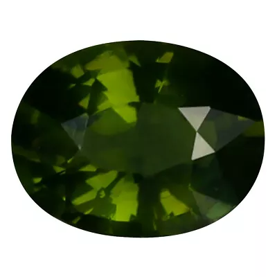 0.73 Ct Unbelievable Oval Cut (7 X 5 Mm) Mozambique Green Tourmaline Gemstone • $9.99