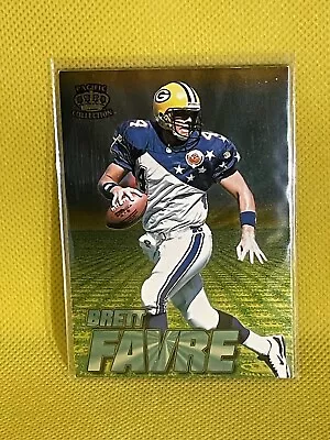 1996 Pacific Crown Collection Pro Bowl Brett Favre Green Bay Packers #PB-6 • $2.79