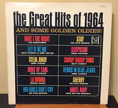 Various Artists The Great Hits Of 1964 And Some Golden Oldies VJ Records VJ-1112 • $3.95