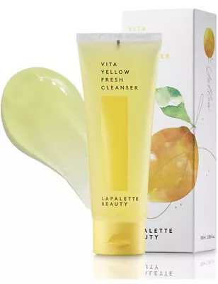 LAPALETTE BEAUTY Vita Yellow Fresh Cleanser - 3.38 Fl Oz - New In Box & Sealed • $12