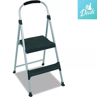 Cosco Signature 2-Step Aluminum Stool - Lightweight Slip Resistant - 1 Pack • $63.64