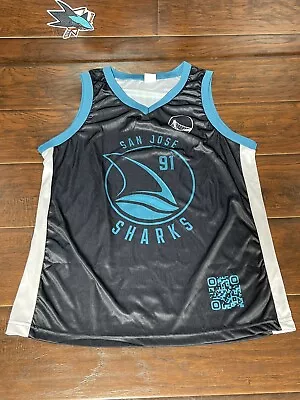 San Jose Sharks/Golden State Warriors Mash Up Jersey 2023 Size Medium SGA • $39.95