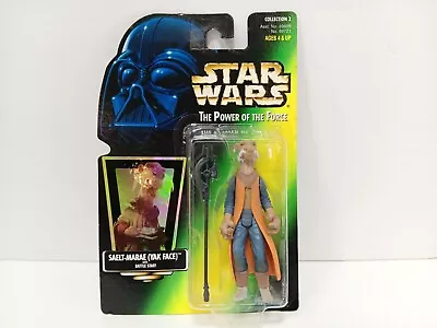 Star Wars Saelt-Marae Yak Face Power Of The Force II Green Card Hologram • $8.79