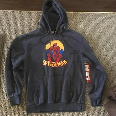 Marvel Spider-Man Pullover Hoodie Sweatshirt Adult Size Medium Spidey • $19.99