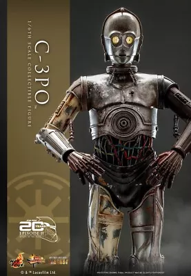 Hot Toys Star Wars Attack Clones Episode 2  C-3po 1/6 Action Figure - Mms650d46 • $265