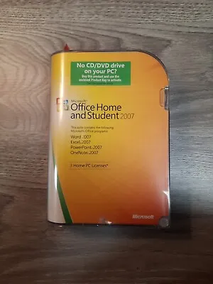 Microsoft Office 2007 Home And Student W/ Product Key - Excel Word PowerPoint • $14.53