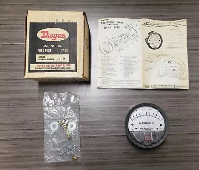 Dwyer Magnehelic Pressure Gauge Model 2310 New Open Box • $69.99