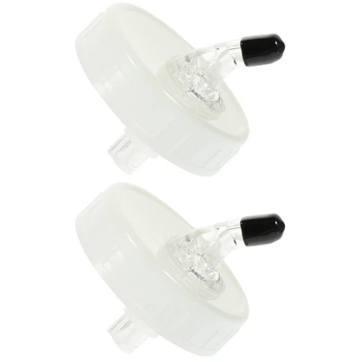 £7.91 • Buy Set 2 Wine Pourer Mason Jar Oil Cruet Lid Mason Jars Lids Oil Bottle Nozzle Hat