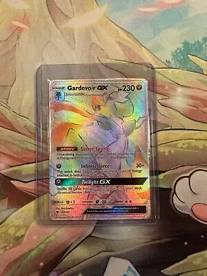 Pokemon TCG Gardevoir GX 159/147 Rainbow Rare Burning Shadows LP • $14.99