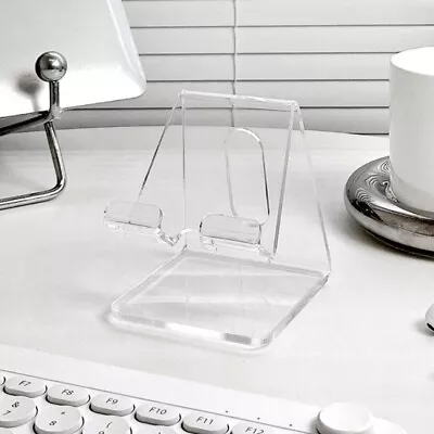 Folding Tablet Stand Acrylic Crystal Bracket For IPad Air/iPhone • £4.85