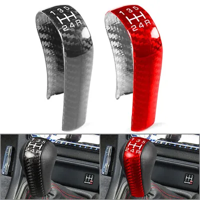 Inner Console Gear Shift Knob Cover Carbon Fiber For Nissan GTR R32 R33 R34 USA • $33.66