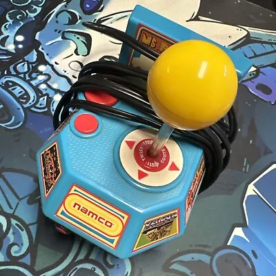 Namco Ms Pac-Man Plug N Play Handheld 5 In 1 Video TV Game Jakks 2004 • $25