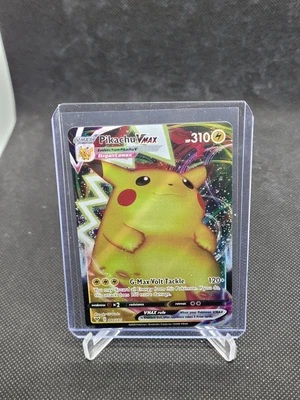 $7.99 • Buy Pikachu VMAX 044/185 Ultra Rare Vivid Voltage Pokemon TCG