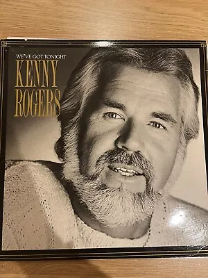 Kenny Rogers We've Got Tonight UK LP Vinyl Album INNER 1983 LBG30357 Liberty VG • £3.49