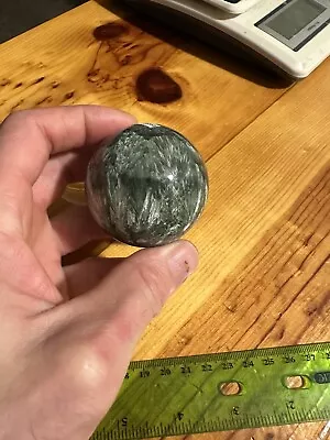 196 Gram Seraphinite Sphere • $139