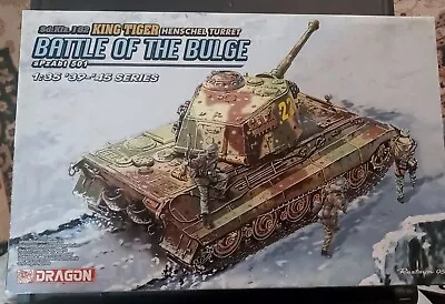 SdKfz 182 Henschell King Tiger Battle Of The Bulge - 1/35 Dragon - AFV Kit#6254  • $44.99