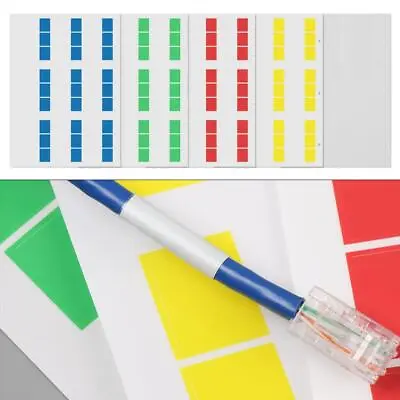 Marker Tool Wire Cable Labels Stickers Identification Tags Fiber Organizers • £3.48