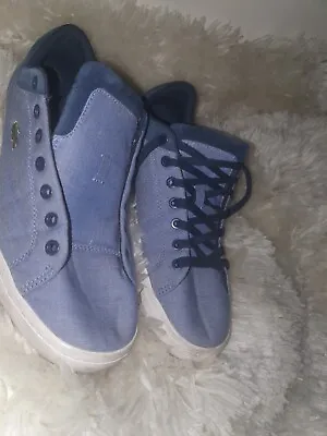 Mens Shoes Lacoste Size Uk 10  Colour Blue • £32