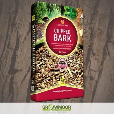 Garden Bark - Pallet Of Decorative/Landscaping Chipped Bark - 51 X 75lt Bags • £549.99