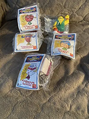 McDonalds 1993 Food Fundamentals Series Complete Set Of 5 With U3 Toy MIP • $19.99