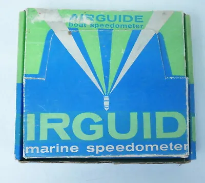 Vintage NOS AirGuide 854 Sea Speed Marine Boat Speedometer Set 5-45 Mph W/ Box • $249.99