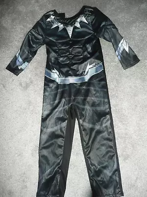 Avengers Marvel Black Panther Fancy Dress Costume Age 4/6 Years • £3.99