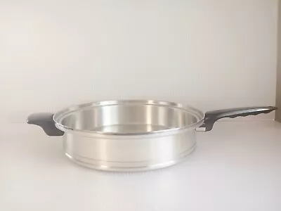 Lifetime Cookware T304 CC Stainless Steel 11” Skillet 5 Ply USA • $47.95