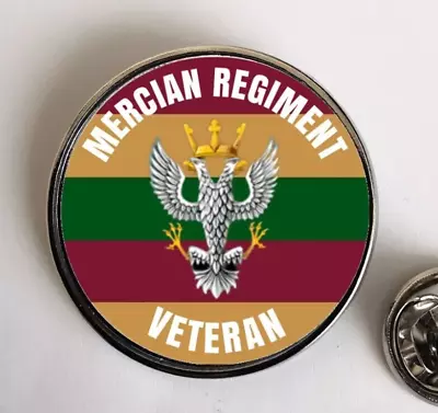 Mercian Regiment Veteran Military Army Lapel Pin Badge 25mm • £3.30