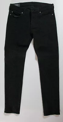 Abercrombie & Fitch Mens Black Jeans Felix Super Skinny Stretch 30x32 • $20