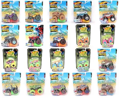 Hot Wheels Monster Trucks 1:64 Scale Die-cast Toy Car New CHOOSE YOUR TRUCK • £7.44