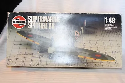 1/48 Scale Airfix Spitfire VB Airplane Model Kit #904100 Open Box • $30