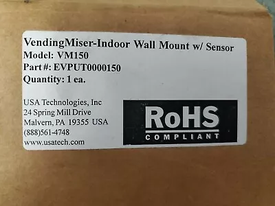 USA Technologies VendingMiser PIR Occupancy Sensor And Indoor Wall Mount VM150 • $70