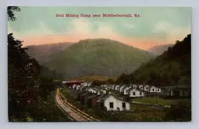 Coal Mining Camp & Mine Railroad ~ Middlesborough Kentucky Antique Bell Co 1910s • $49.99