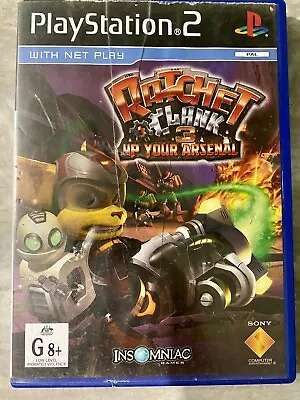 Ratchet & Clank 3 Up Your Arsenal PS2 Sony Playstation 2 Game PAL • $14.99