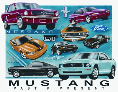 Mustang Cars Legend Muscle Car Mouse Pad Tin Sign Art On Mousepad • $9.95