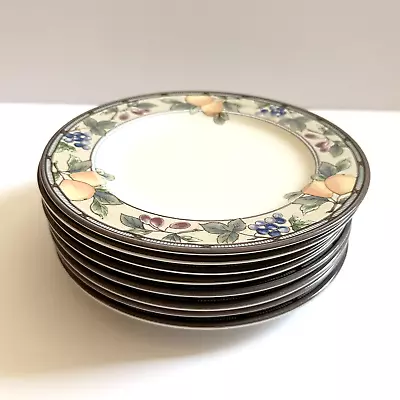 Mikasa Intaglio Garden Harvest 8 3/8  Dessert Salad Plates Set Of 4 • $21