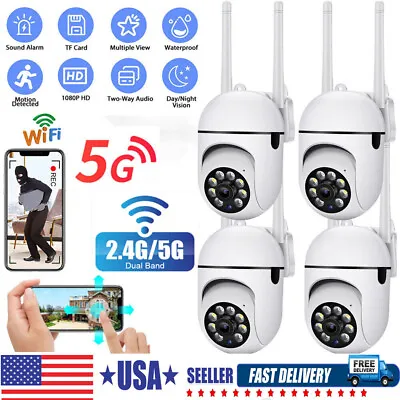 Yi Lot 1080P Wireless Security Camera System Outdoor Home Wifi Night Vision Cam • $58.99