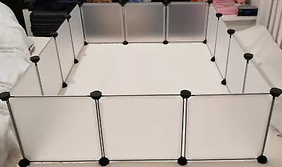 £37.99 • Buy C&C CC Cage Run Guinea Pig Rabbit 3 X 4 Or 2 X 5 | 14 Panels 28 Connectors