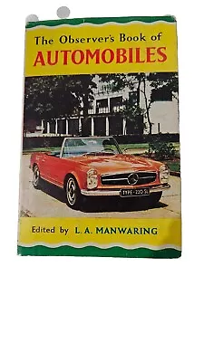 Observer's Book Of Automobiles - 1965 Edition • £9.99