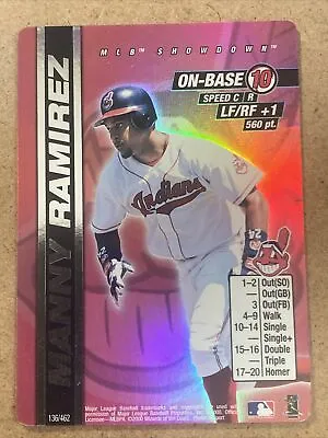 2000 MLB Showdown Manny Ramirez 1st Edition FOIL #136 Cleveland Indians • $8.50