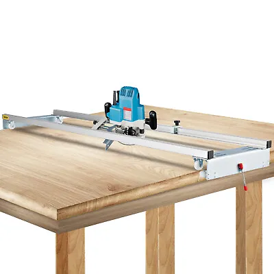 VEVOR 60 / 152.4cm Adjustable Router Sled For Flattening Slabs W/ Locking System • $188.89