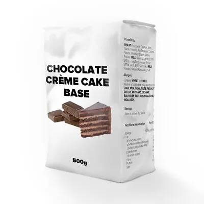 Chocolate Creme Cake Mix - 500g / 12.5kg • £6.99
