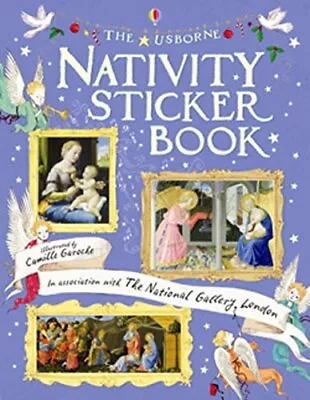 Nativity Sticker Book (Usborne Sticker Books) By Jane Chisholm Book The Cheap • £3.53