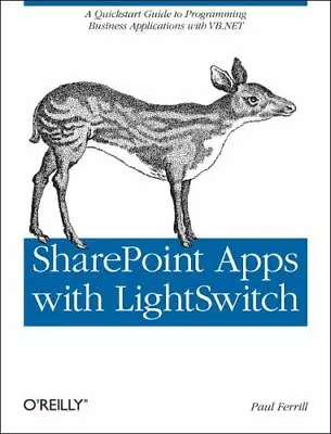 Paul Ferrill SharePoint Apps With Visual Studio LightSwitch (Paperback) • $17.73