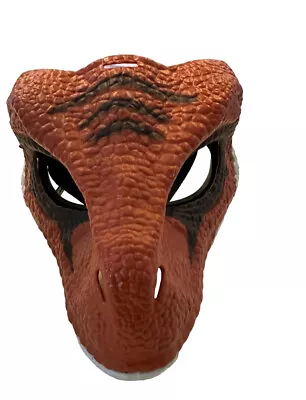 Jurassic World Velociraptor Mask Legacy Collection Hinged Jaw Dinosaur Costume • $49.99