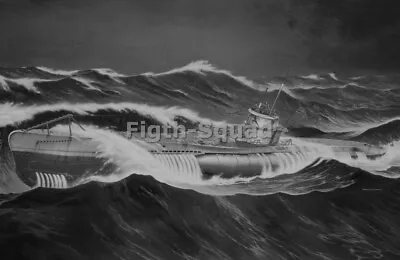 WW2 Picture Photo German Navy U-boat Picture 4988 • $5.95